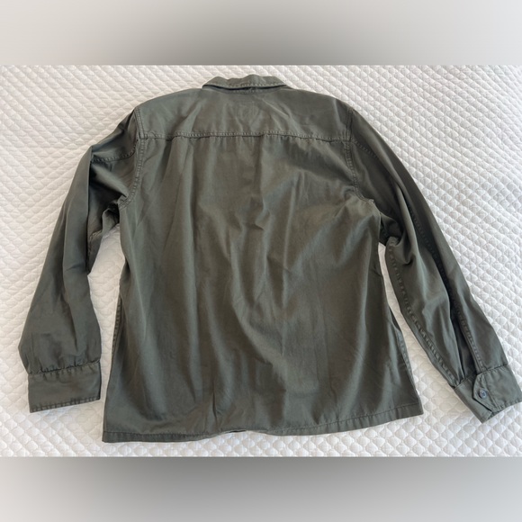 Hugo Boss Men's Military Green Combat Shirt (Large) - Picture 10 of 16